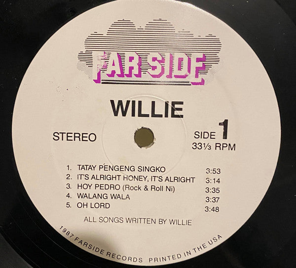 Willie : Self Titled (LP, Album)