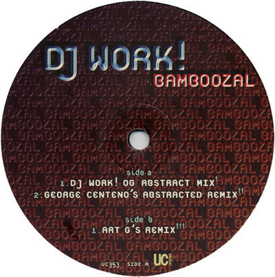 DJ Work! : Bamboozal (12")