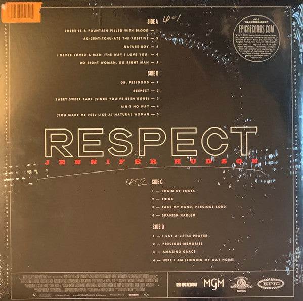 Jennifer Hudson : Respect (2xLP, Album, S/Edition, Gol)