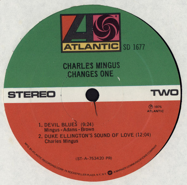 Charles Mingus : Changes One (LP, Album, Pre)