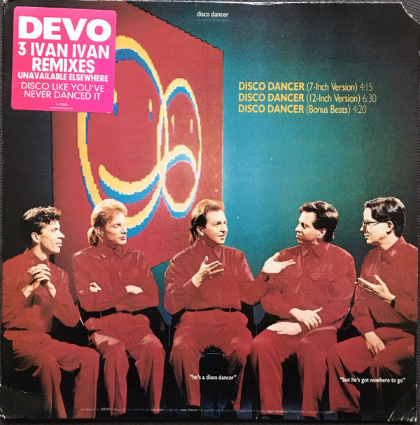 Devo : Disco Dancer (12", Single)