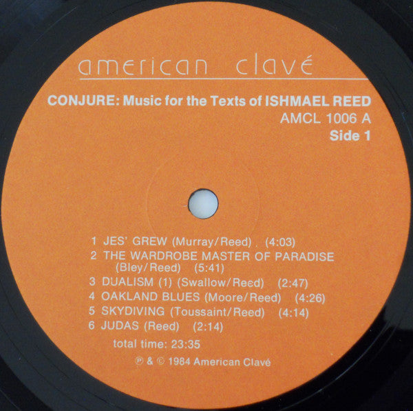 Conjure : Music For The Texts Of Ishmael Reed (LP, Album)