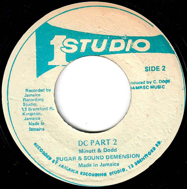 Sugar Minott : Oh Mr. D.C (7", Single)