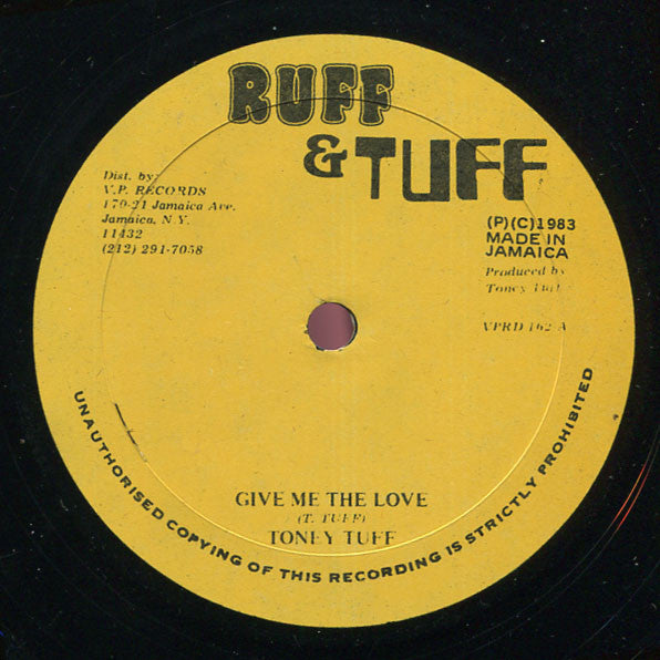 Tony Tuff / Trevor Junior : Give Me The Love / Joker Soldier (12")