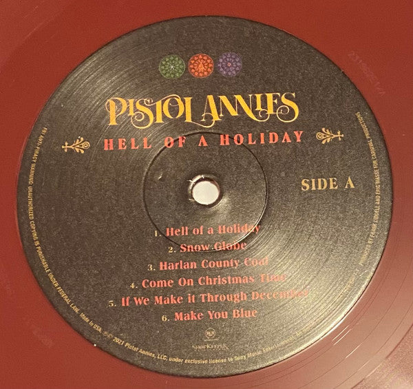 Pistol Annies : Hell Of A Holiday  (LP, Album, Fru)