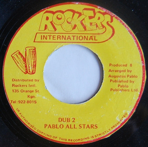 Pablo And Friends : Rockers Dub (7")