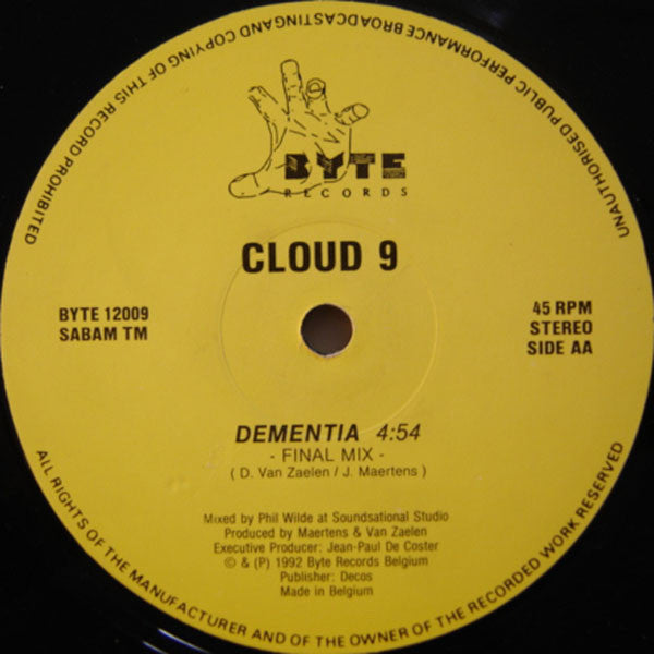 Cloud 9 (2) : Dementia (12")