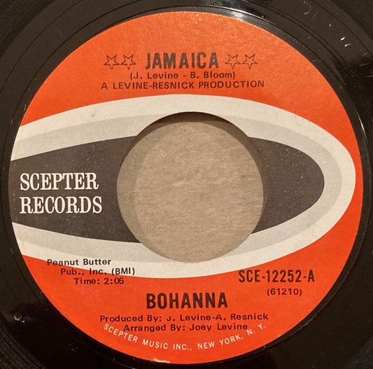 Bohanna : Jamaica / Nightime Lady (7", Single, Ter)