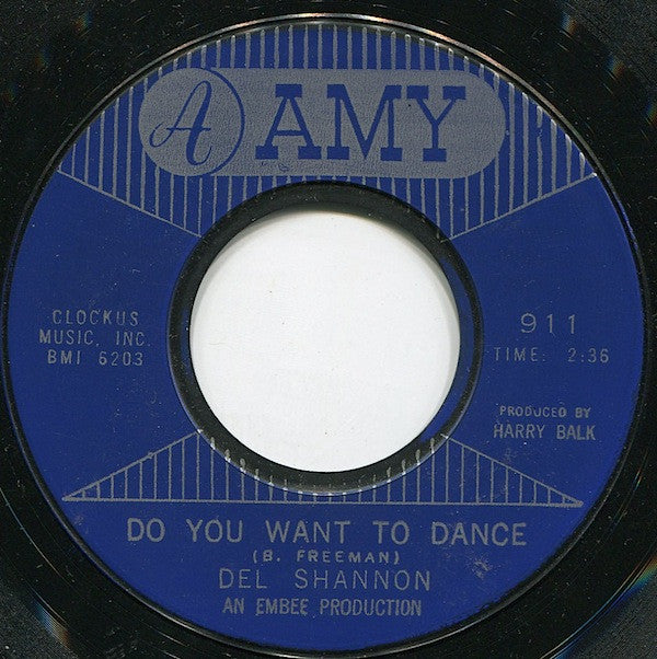 Del Shannon : Do You Want To Dance (7", Single)