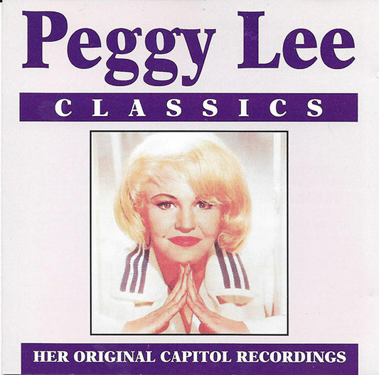 Peggy Lee : Classics (LP, Comp, Ltd, RE, Plu)