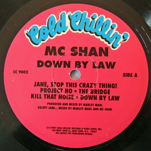 MC Shan : Down By Law (LP, Album, RE)