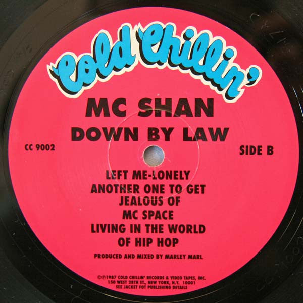 MC Shan : Down By Law (LP, Album, RE)