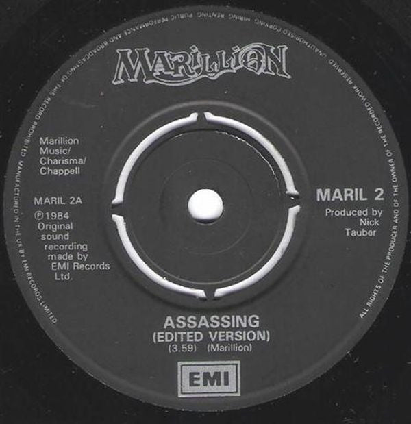 Marillion : Assassing (7", Single)