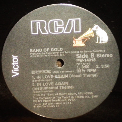 Band Of Gold : In Love Again (12")