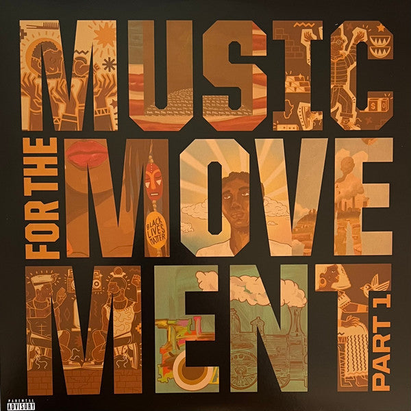 Various : Music For The Movement Part 1 (LP, Advance, Bon)