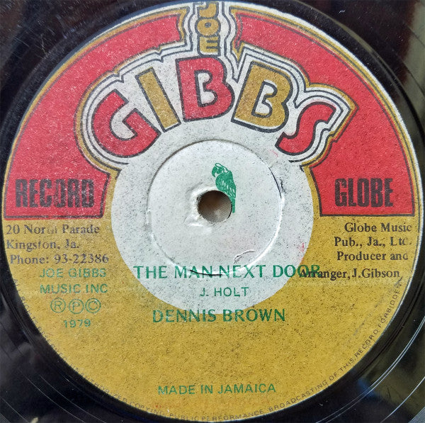 Dennis Brown : The Man Next Door (12", Maxi)