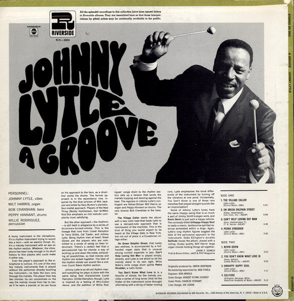 Johnny Lytle : A Groove (LP, Album, RE, RM)