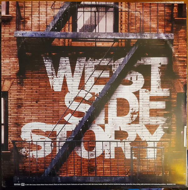 Leonard Bernstein, Stephen Sondheim : West Side Story (Original Motion Picture Soundtrack) (2xLP, Blu)