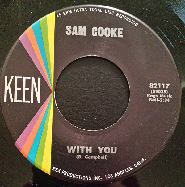 Sam Cooke : I Thank God / With You (7", Single)