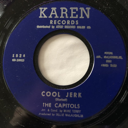 The Capitols : Cool Jerk / Hello Stranger (7", Single, Styrene)