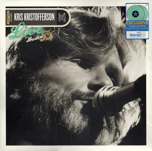 Kris Kristofferson : Live From Austin TX (LP, Tur + LP, S/Sided, Tur + DVD-V, Multichannel +)