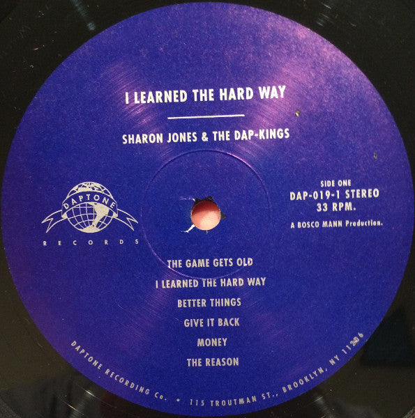 Sharon Jones & The Dap-Kings : I Learned The Hard Way (LP, Album)