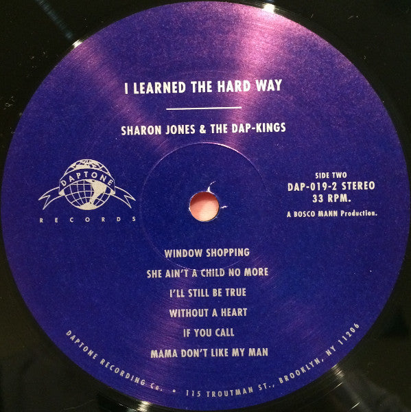 Sharon Jones & The Dap-Kings : I Learned The Hard Way (LP, Album)