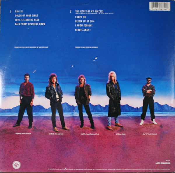 Night Ranger : Big Life (LP, Album)