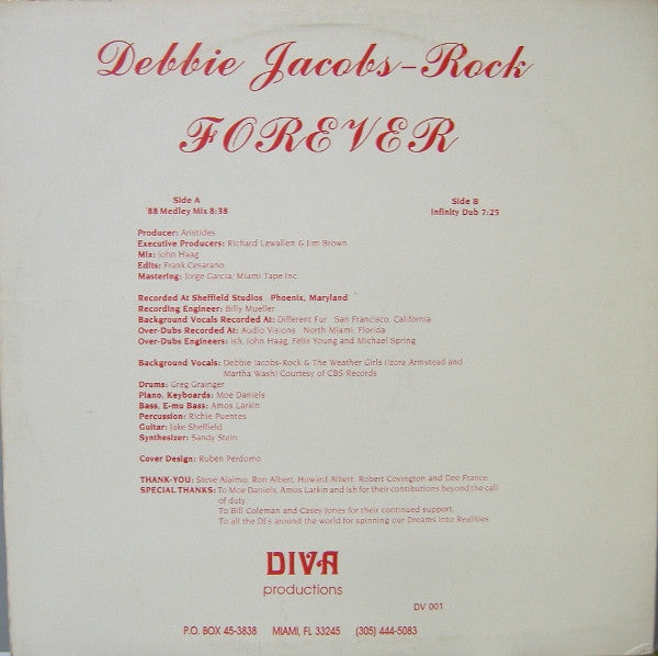 Debbie Jacobs-Rock* : Forever (12")