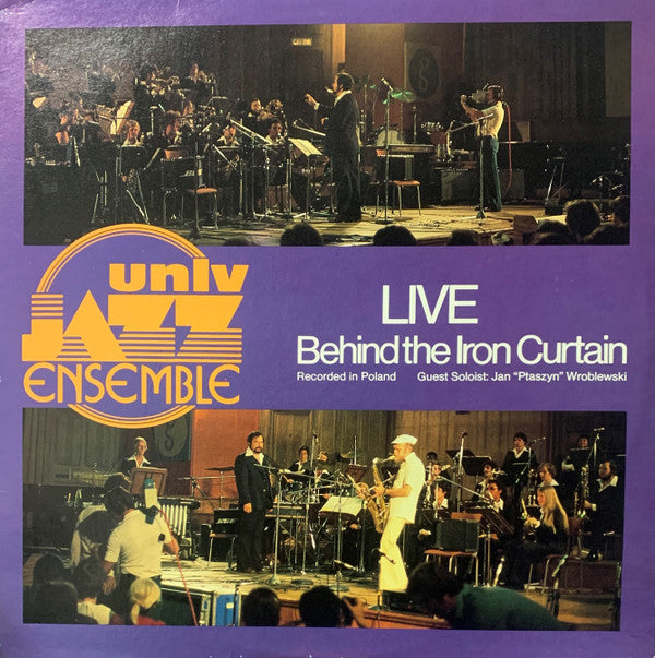 Unlv Jazz Ensemble : Live Behind The Iron Curtain (LP, Album)