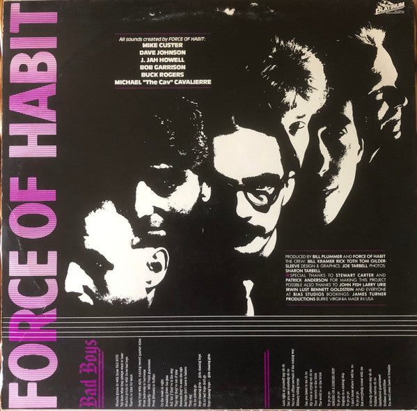 Force Of Habit : Singing On A Sinking Ship (12", Single)