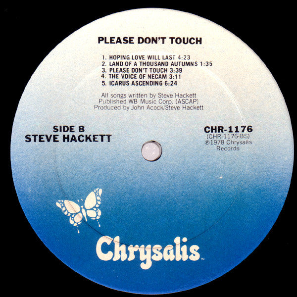 Steve Hackett : Please Don't Touch! (LP, Album)