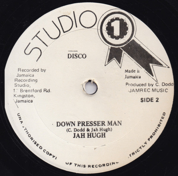 Owen Gray / Jah Hugh : Feel Good / Down Presser Man (12")