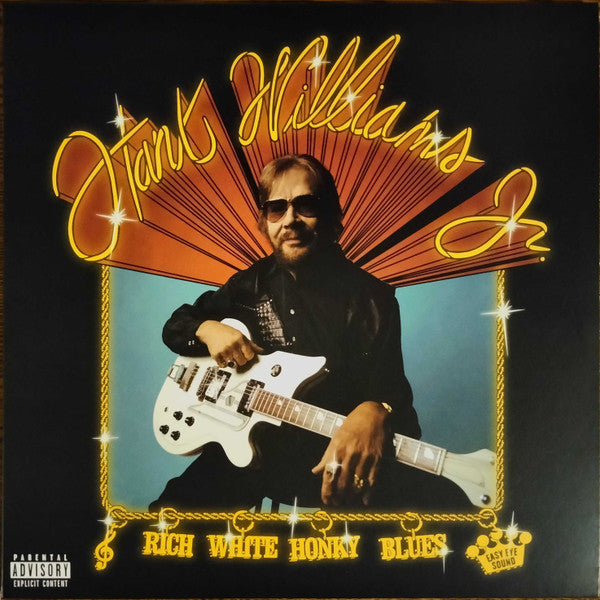 Hank Williams Jr. : Rich White Honky Blues (LP, Album, Ltd, Met)