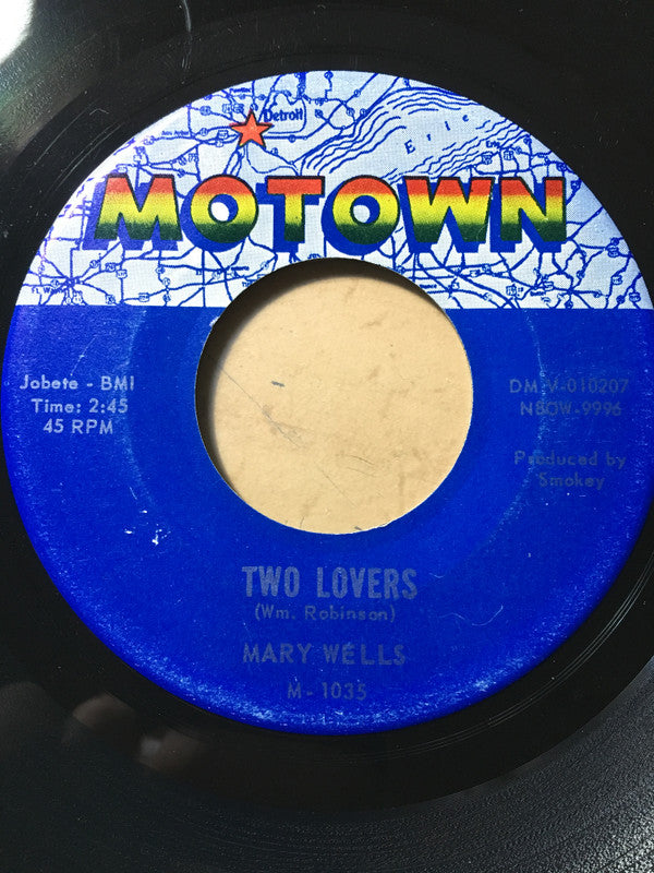 Mary Wells : Two Lovers / Operator (7", Single)