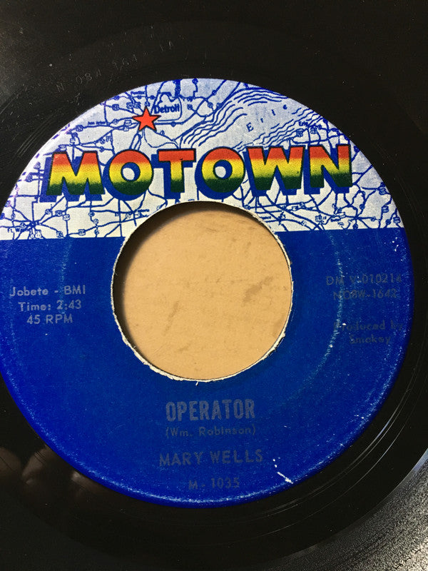 Mary Wells : Two Lovers / Operator (7", Single)