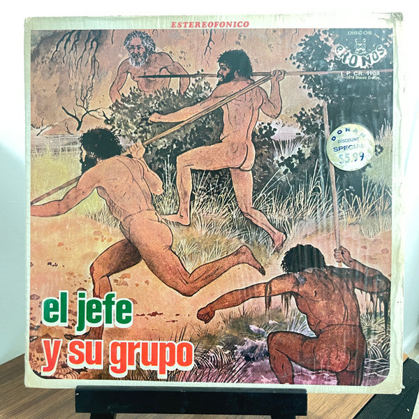 El Jefe Y Su Grupo : Te Parto El Alma (LP, Album)