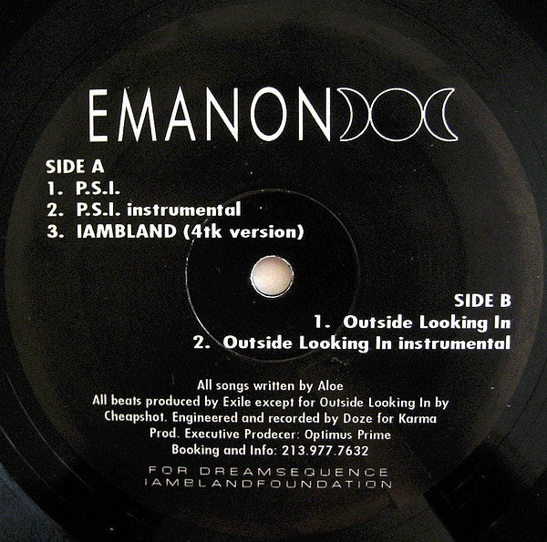 Emanon (3) : P.S.I. / Iambland / Outside Looking In (12")