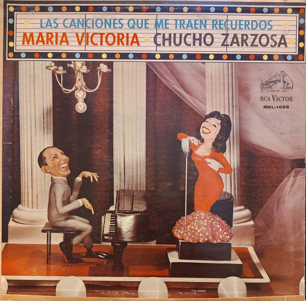 María Victoria, Chucho Zarzosa : Las Canciones Que Me Traen Recuerdos (LP, Album, Mono)