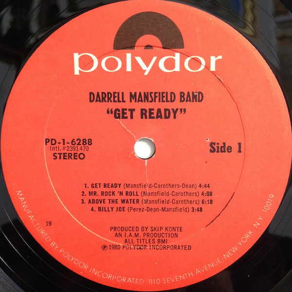 Darrell Mansfield Band : Get Ready (LP, Album, 19)