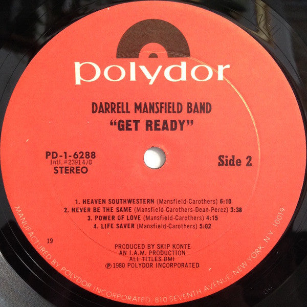 Darrell Mansfield Band : Get Ready (LP, Album, 19)