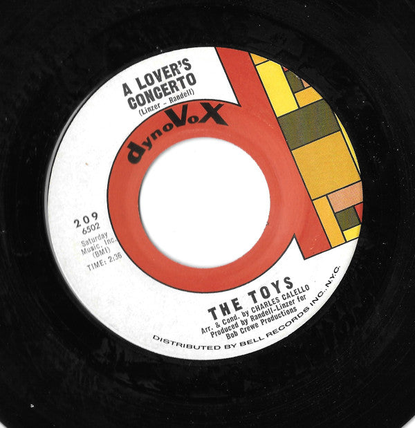 The Toys : A Lover's Concerto (7", Single)