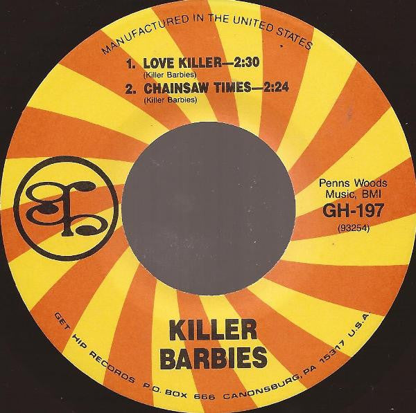 The Killer Barbies : Attack Of The Killer Barbies (7", Single)