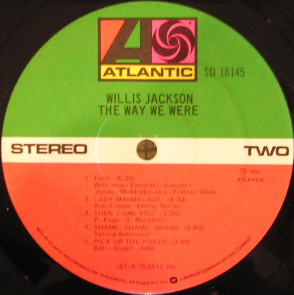 Willis Jackson : The Way We Were (LP, Album)