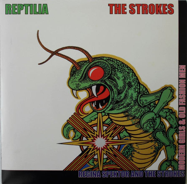 The Strokes / Regina Spektor And The Strokes : Reptilia / Modern Girls & Old Fashion Men (7", Single)