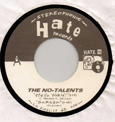 The No-Talents : Hello World! (7", EP)