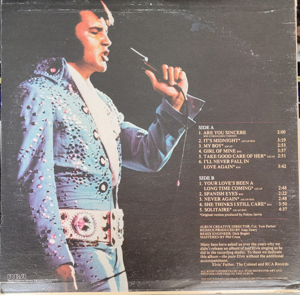 Elvis Presley : Our Memories Of Elvis (LP, Album)