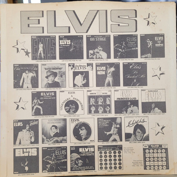 Elvis Presley : Our Memories Of Elvis (LP, Album)