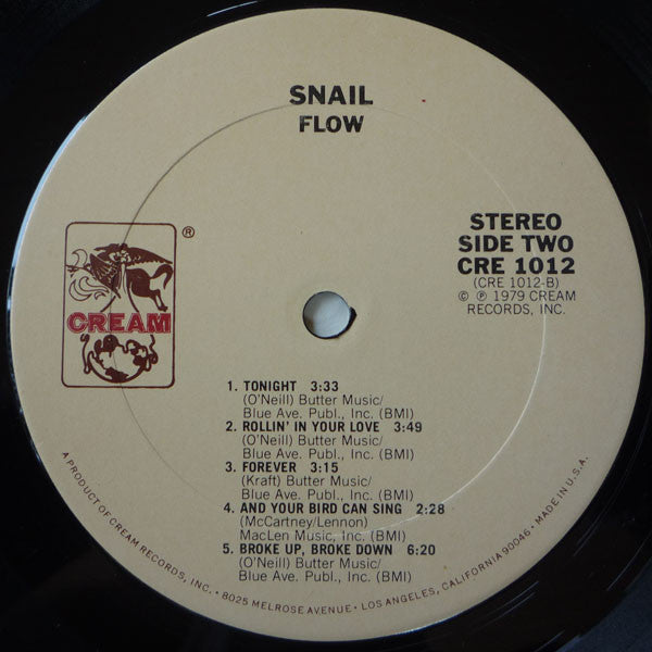 Snail (4) : Flow (LP, Album)