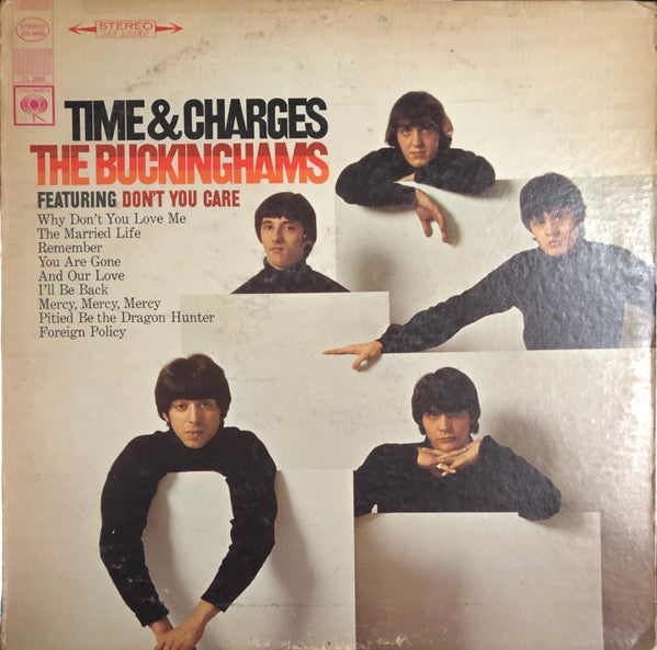 The Buckinghams : Time & Charges (LP, Album, Ter)